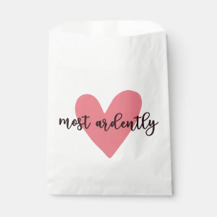 Pride And Prejudice Mr. Darcy - Most Ardently V Favor Bag