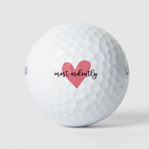 Pride And Prejudice Mr. Darcy - Most Ardently V Golf Balls