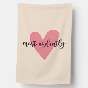Pride And Prejudice Mr. Darcy - Most Ardently V House Flag