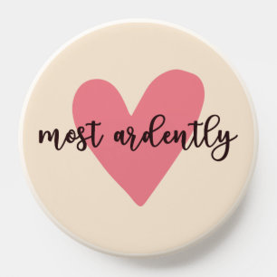 Pride And Prejudice Mr. Darcy - Most Ardently V PopSocket