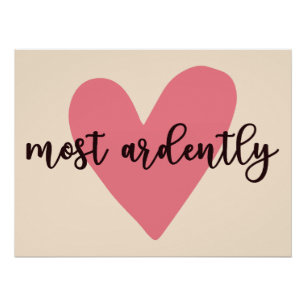 Pride And Prejudice Mr. Darcy - Most Ardently V Poster