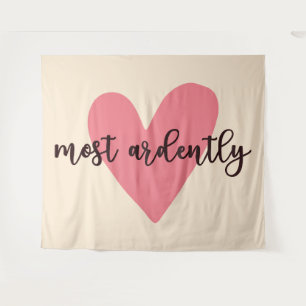 Pride And Prejudice Mr. Darcy - Most Ardently V Tapestry