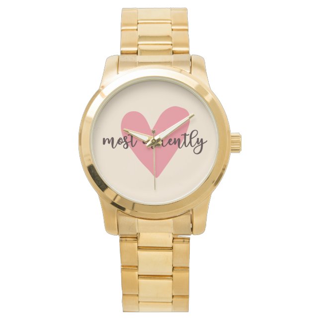 Pride And Prejudice Mr. Darcy - Most Ardently V Watch (Front)