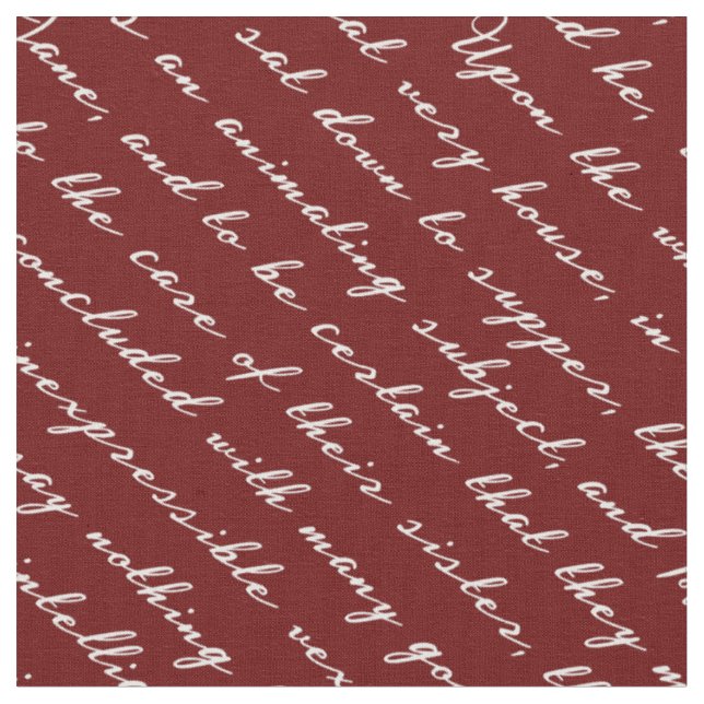 Pride and Prejudice Netherfield Ball Fabric (Close Up)