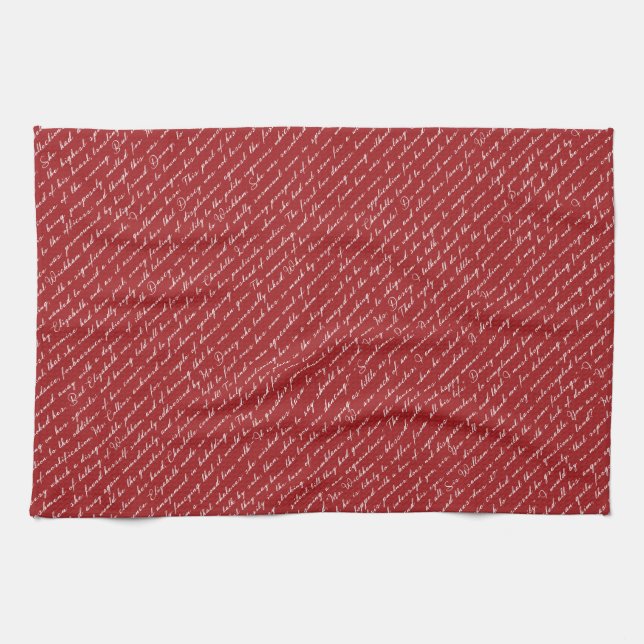 Pride and Prejudice Netherfield Ball Towel (Horizontal)