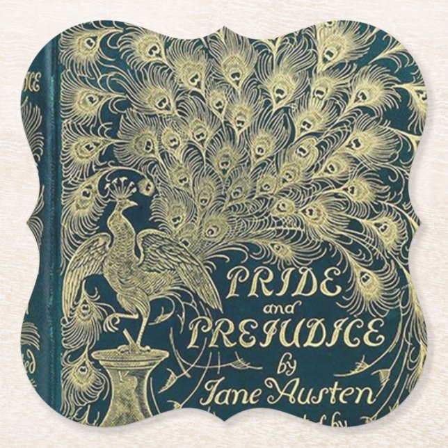 Pride and Prejudice  Paper Coaster (Front)