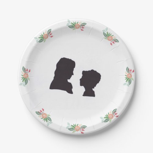 Pride and Prejudice Paper Plates