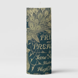 Pride and Prejudice Pillar Candle