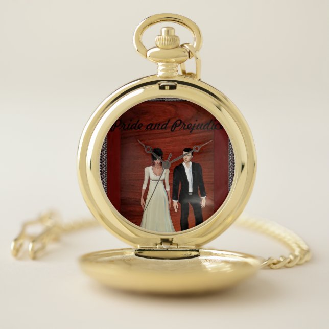 pride and prejudice pocket watch (Inside)