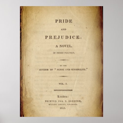 Pride and Prejudice  Poster