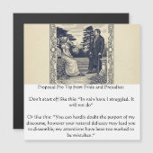 Pride and Prejudice Proposal Pro Tip (Front/Back)