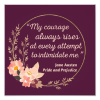 Pride and Prejudice Quote I - Cute Style