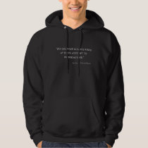 Pride and Prejudice Quote I Hoodie