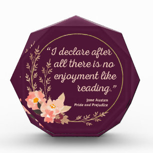 Pride and Prejudice Quote III - Cute Style Photo Block