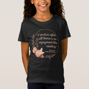 Pride and Prejudice Quote III - Cute Style T-Shirt