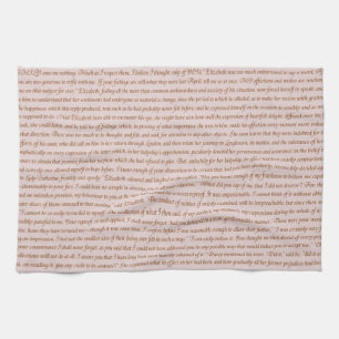 Pride and Prejudice Quote Towel