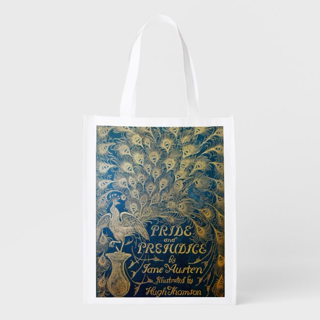 Pride and Prejudice Reusable Bag - Antique Cover (Front)