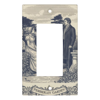 Pride and Prejudice Scene Light Switch Cover