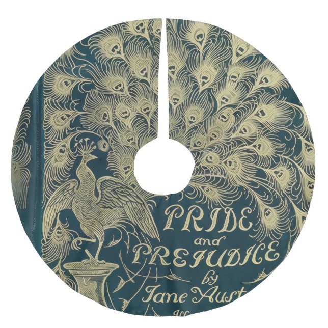Pride and Prejudice Tree Skirt (Front)