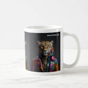 Pride Animals: Lion, Giraffe, Jaguar Coffee Mug