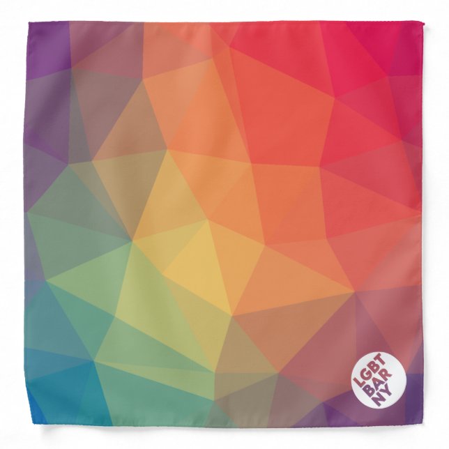 Pride Bandana - Circle logo (Front)