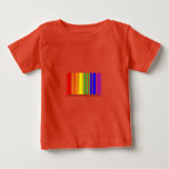 Pride Barcode - Babygrow Baby T-shirt at Zazzle
