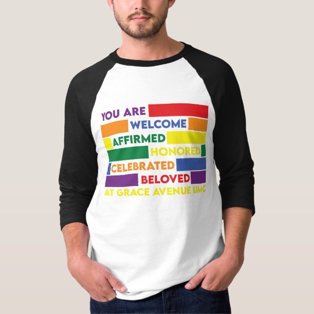 Pride Baseball Shirt (Front)