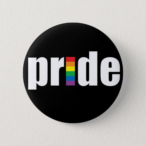 Pride Black Button