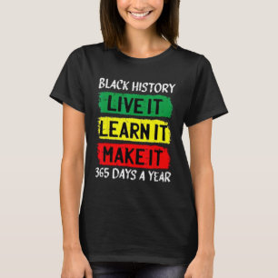 Pride Black History Month Clothing Woman T-Shirt