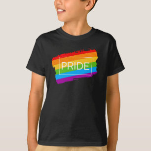 Pride Brushstroke Rainbow T-Shirt