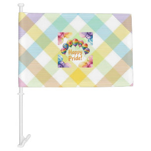 Pride Car Flag