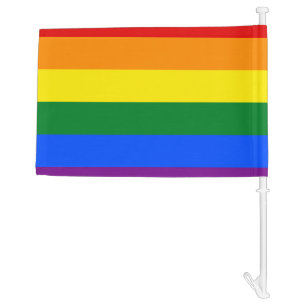 Pride Car Flag
