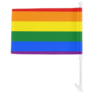 Pride Car Flag