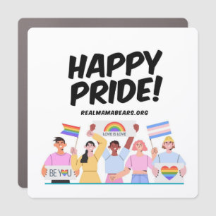 Pride Car Magnet