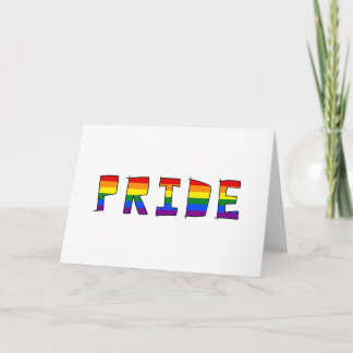 PRIDE CARD