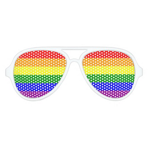 Pride Celebration Aviator Sunglasses