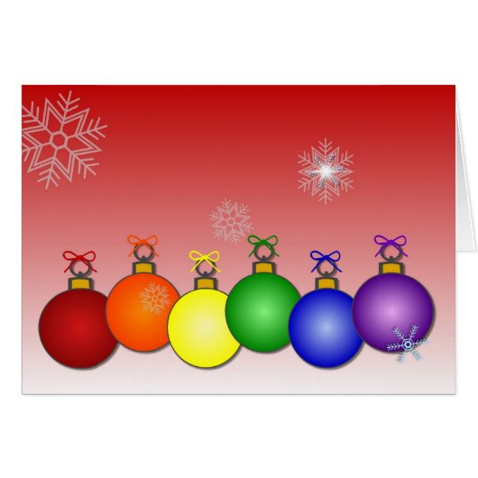 Pride Chistmas Cards (Front Horizontal)