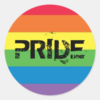 Pride! Classic Round Sticker