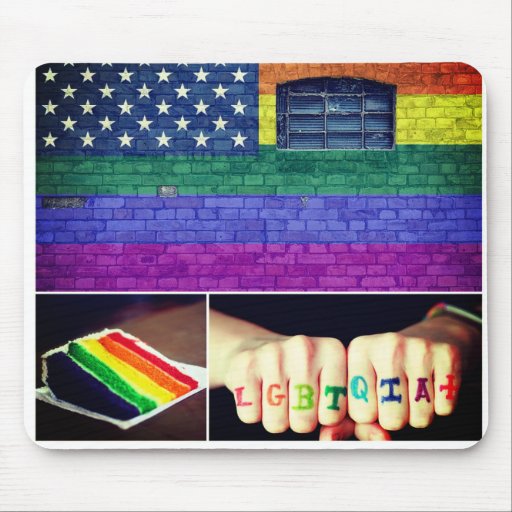 Pride Collage Mouse Pad