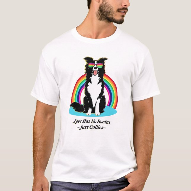 "Pride Collie" T-shirt (Front)