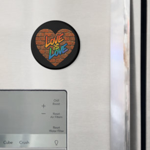 Pride Colorful Love is Love Magnet