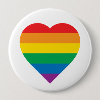 Pride | Colorful Rainbow Design Button