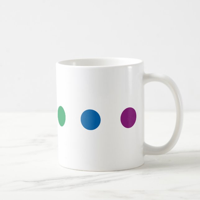 Pride | Colorful Rainbow Design Coffee Mug (Right)