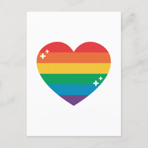 Pride Colorful Rainbow Design Postcard