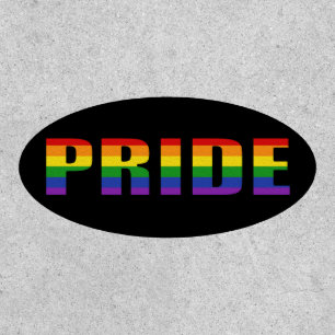 Pride   Colorful Rainbow Stripes Patch