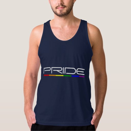 Pride colors Gay Pride Tank Top | Zazzle
