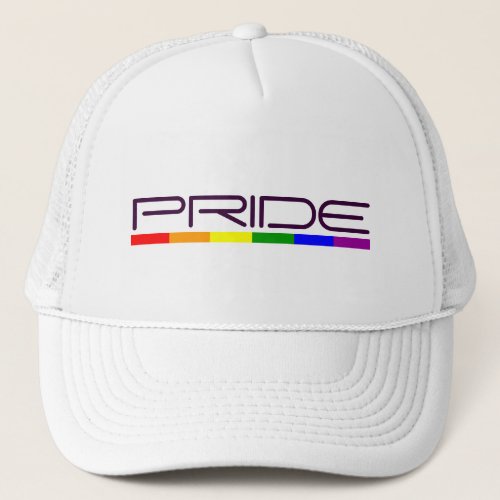 Pride colors Gay Pride Trucker Hat