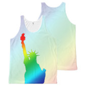 Pride Colors of Liberty Top (Front and Back)