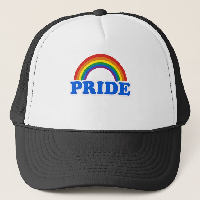 Pride Colors Trucker Hat (Front)
