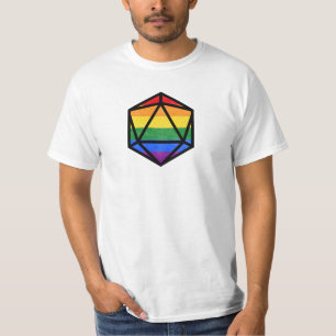 Pride D20 for LGBTQ+ T-Shirt